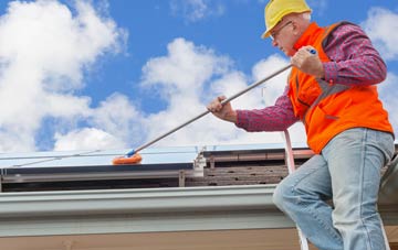 South Church soft wash roof cleaning